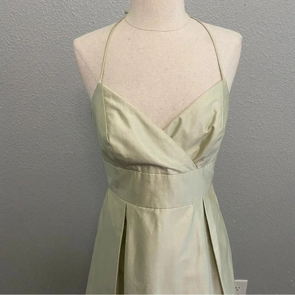 Jenny Yoo Collection Halter Silk Dress Size 4 NWT - Picture 2 of 6